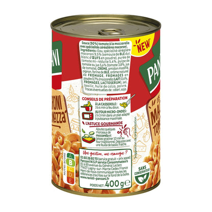 PANZANI Tomaten-Mozzarella-Makkaroni