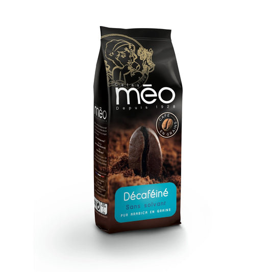 Café en Grain Décaféiné MEO le paquet de 250g