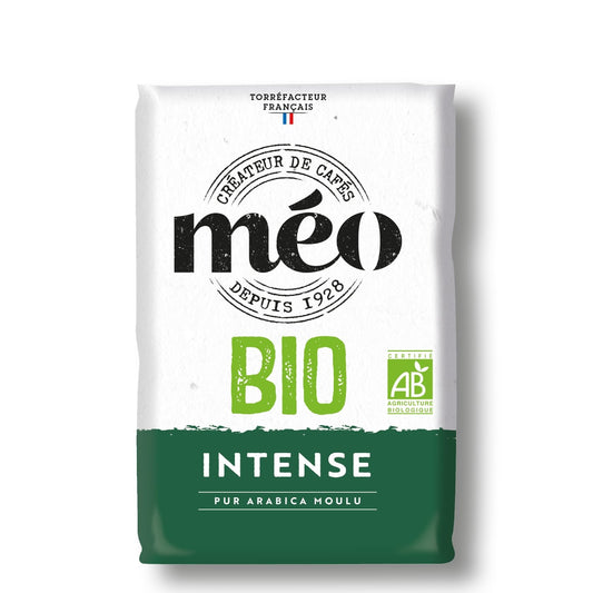 Café Moulu Intense Bio MEO le paquet de 500g