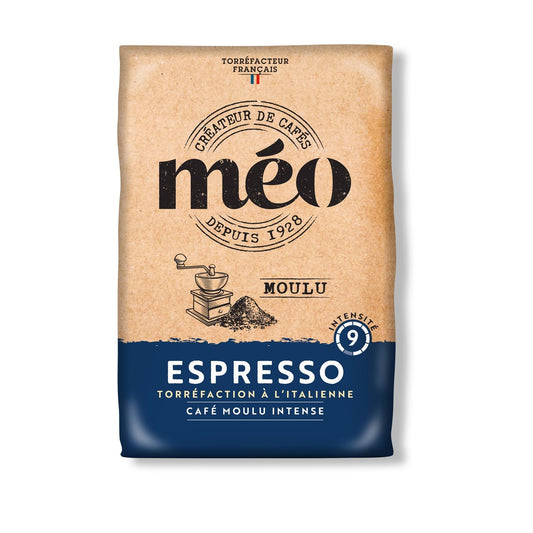 Café Moulu Expresso Intensité 9 MEO le paquet de 500g