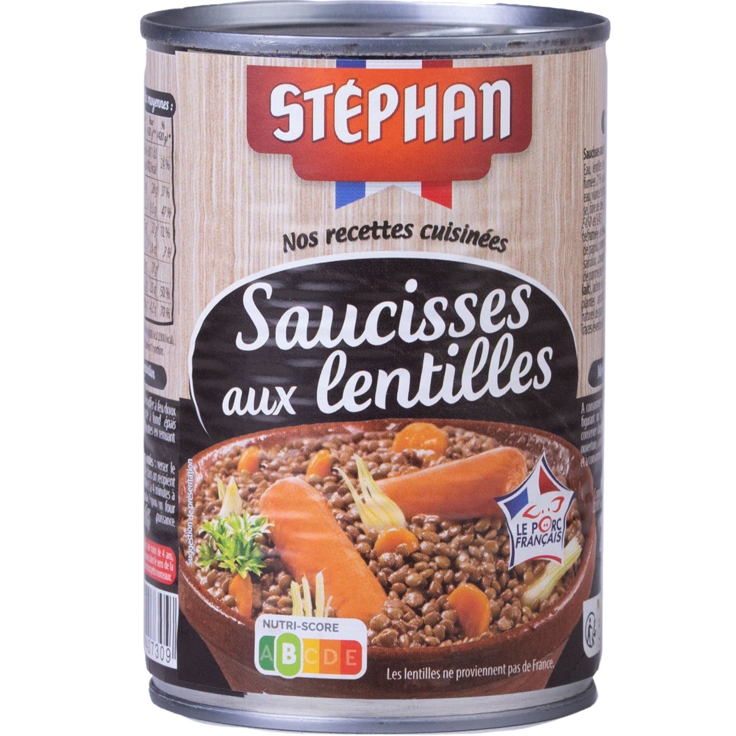 Saucisses aux Lentilles STEPHAN