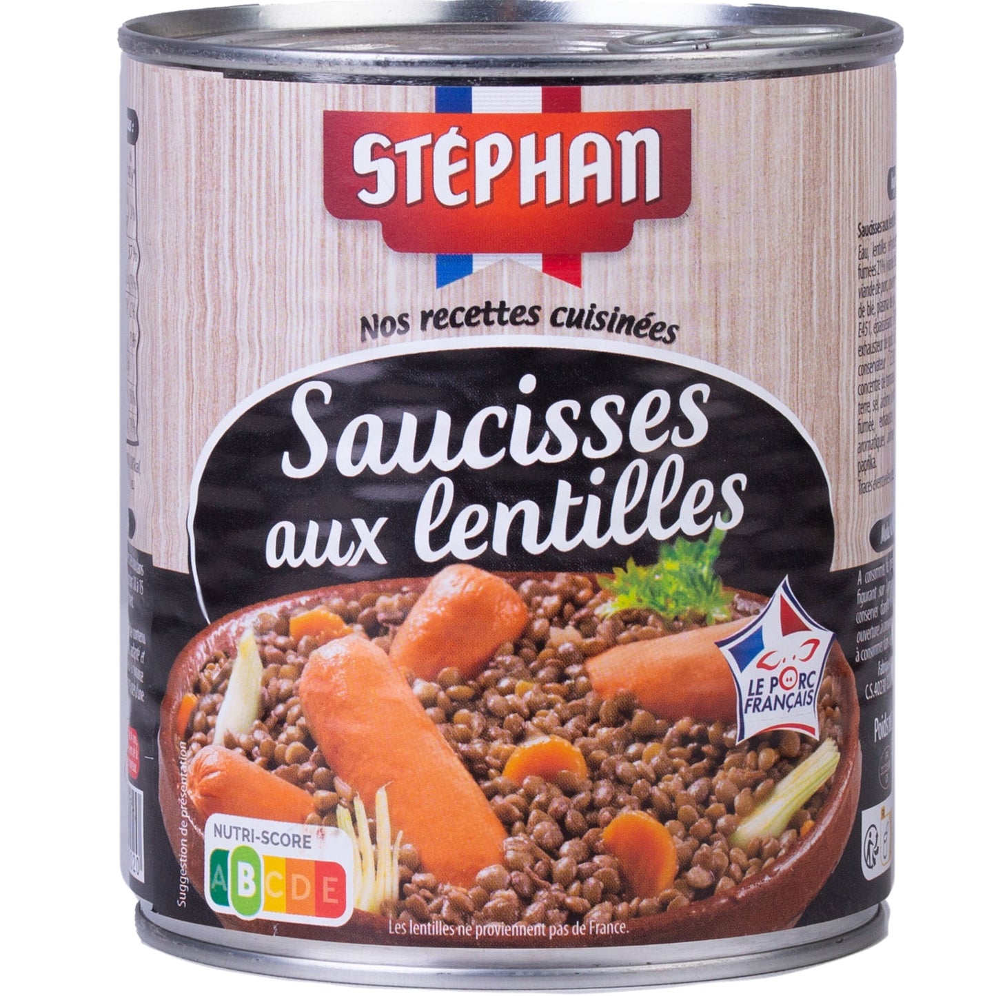 Saucisses aux Lentilles STEPHAN