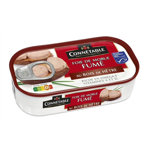 Smoked Cod Liver CONNETABLE