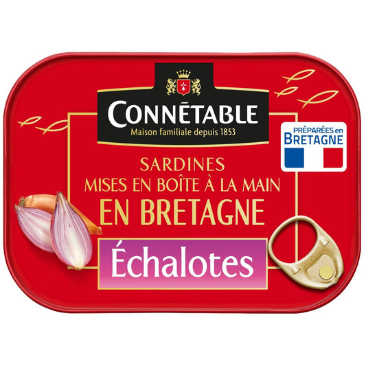 Sardines in Olive Oil and Shallots CONNETABLE