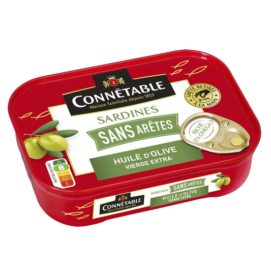 CONNETABLE Boneless Sardines in Olive Oil