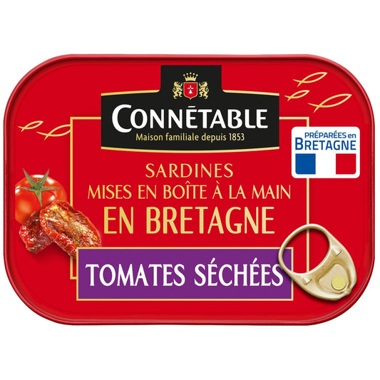 Sardines in Olive Oil and Sun-Dried Tomatoes CONNETABLE