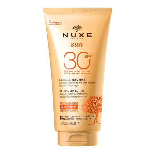 Lait Solaire Visage et Corps Spf 30 Fondant NUXE