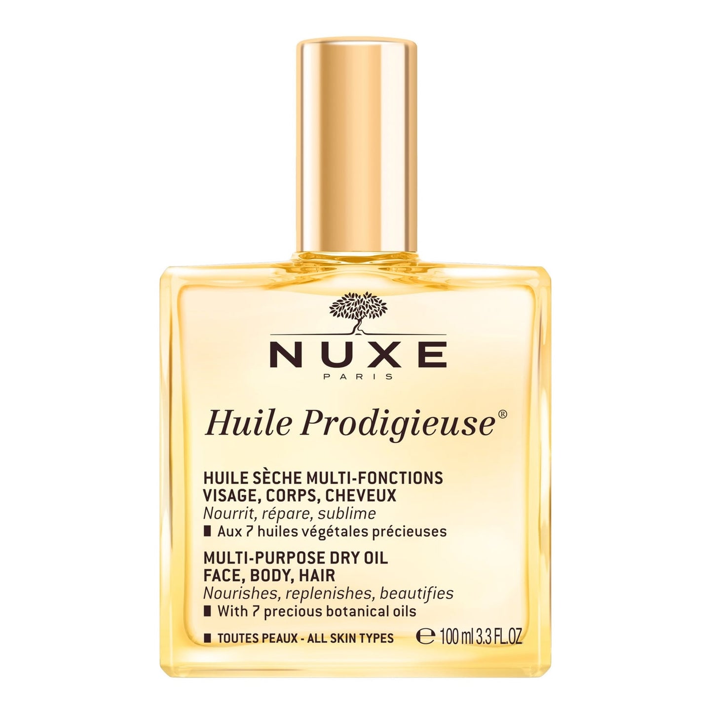 Huile Sèche Corps Nourrissante Lissante Unifiante Sublimée NUXE 