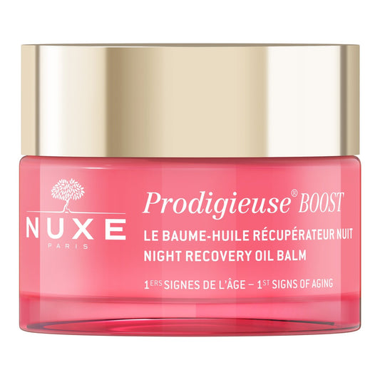 Crème Visage Baume-Huile Récupérateur Nuit Prodigieuse Boost NUXE le pot de 50mL
