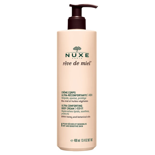 Crème Corps Sèche et Sensible Relipide Répare et Apaise Miel Rêve de Miel NUXE 