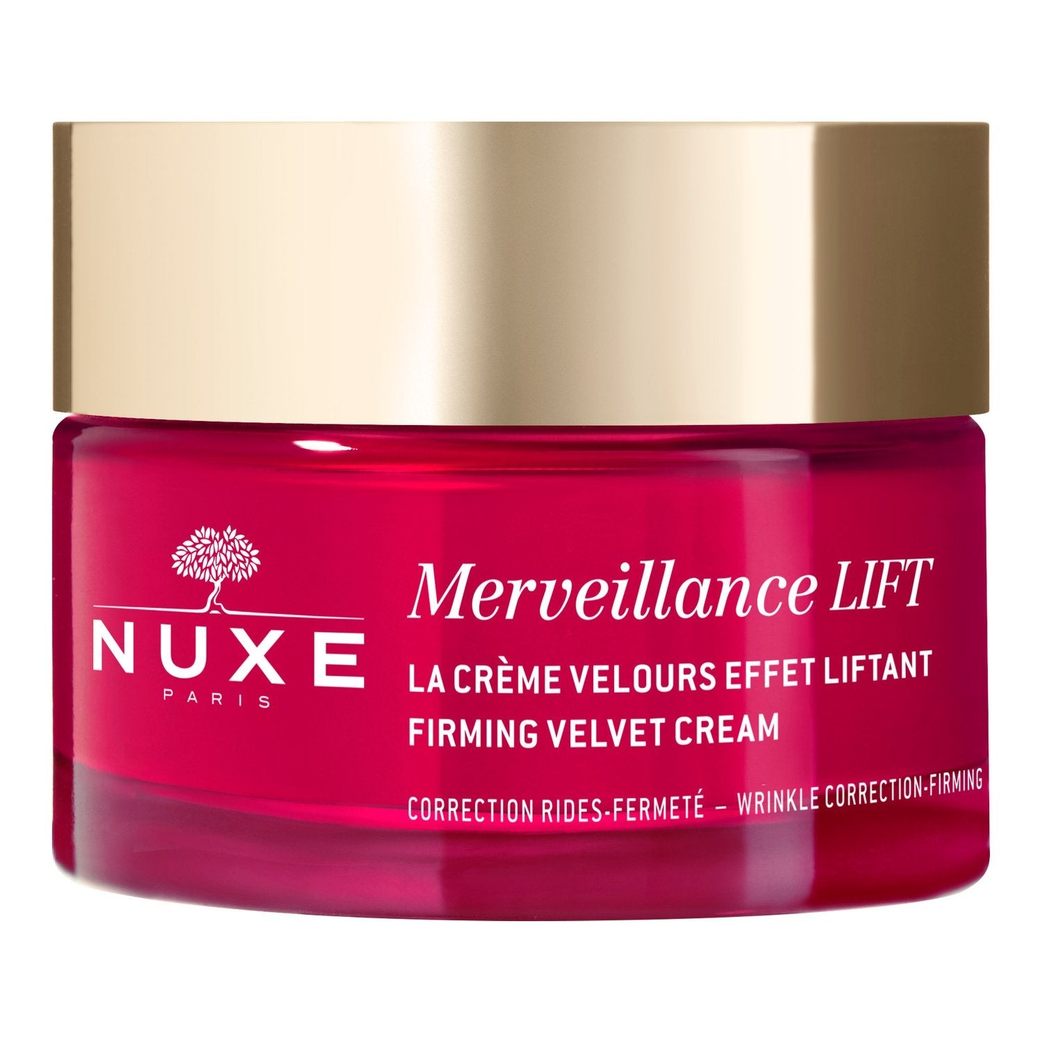 Crème Visage Femme Peau Normale à Sèche Effet Liftant Anti-Rides et Fermeté Merveillance Lift NUXE le pot de 50mL