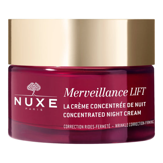 Crème de Nuit Visage Femme Anti-Âge Merveillance Lift NUXE le pot de 50mL