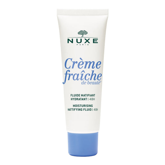 Crème Fluide Visage Femme Hydratant Peaux Mixtes Protection Anti-Pollution Crème Fraîche de Beauté NUXE le tube de 50mL