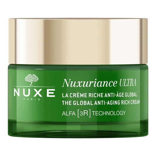 Crème Riche Visage Femme Peau Sèche Anti-Âge Global Nuxuriance Ultra NUXE le pot de 50mL