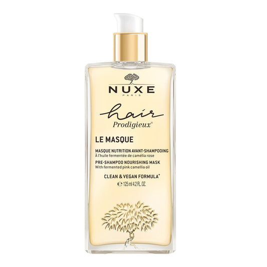 Masque Nutrition Cheveux Normaux à Secs à l'Huile de Camélia Rose Hair Prodigieux NUXE le flacon de 125mL