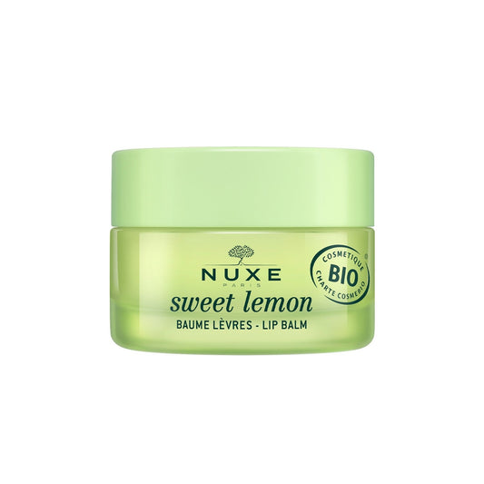 Baume à Lèvres Hydratant Lèvres Sèches Fragilisées Parfum Citron Vegan Sweet Lemon Bio NUXE le baume à lèvres