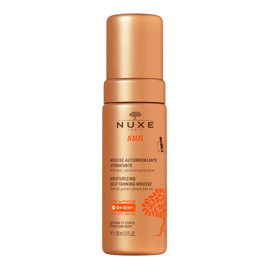 Autobronzant Mousse Corps Hâle Naturel Hydratant Sun NUXE le flacon e 150mL