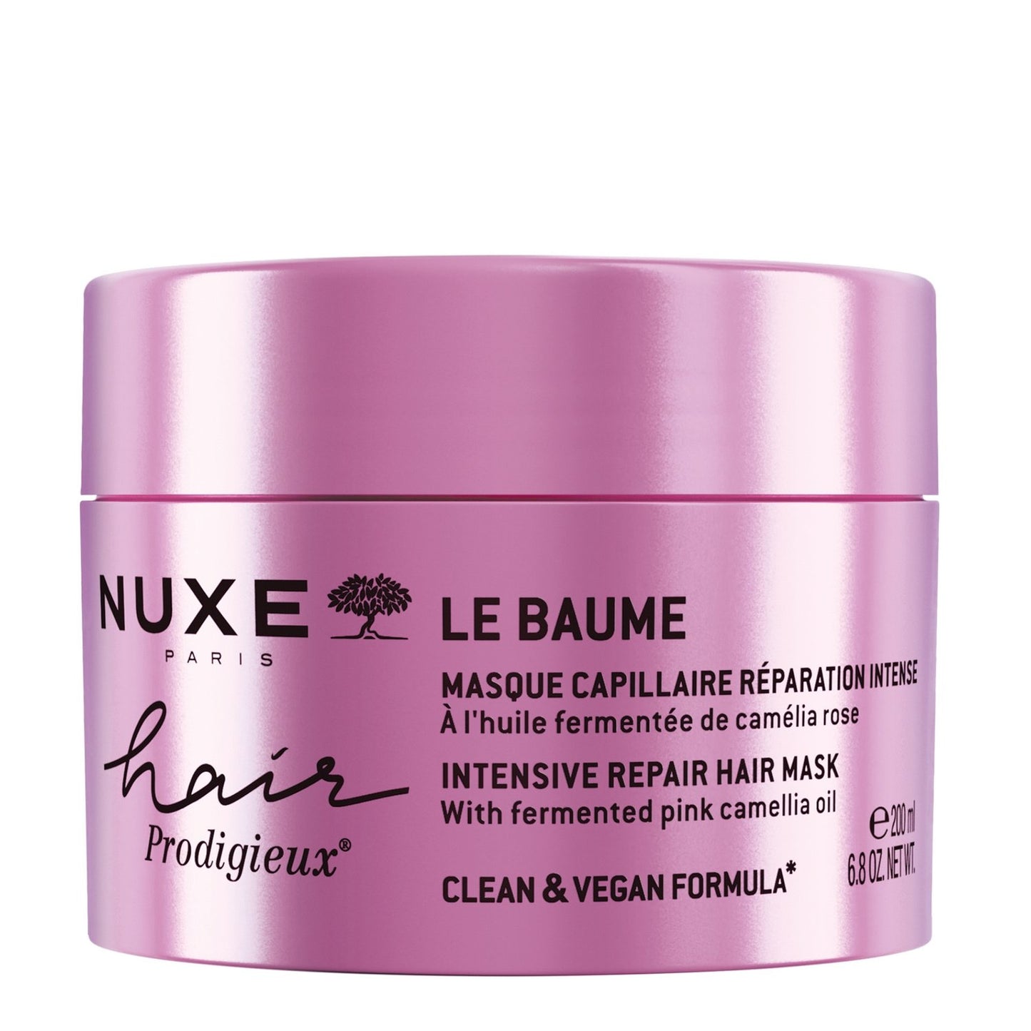 Masque Réparation Intense Cheveux Secs et Abîmés à l'Huile Prodigieuse NUXE le pot de 200mL