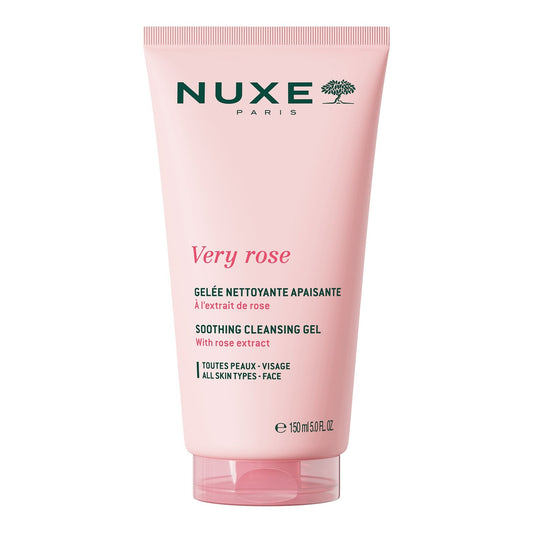 Gel Nettoyant Visage Apaisant Rose NUXE le pot de 150mL