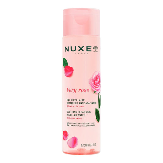 Eau Micellaire Visage Yeux Démaquillante Apaisante Very Rose NUXE le flacon de 200mL