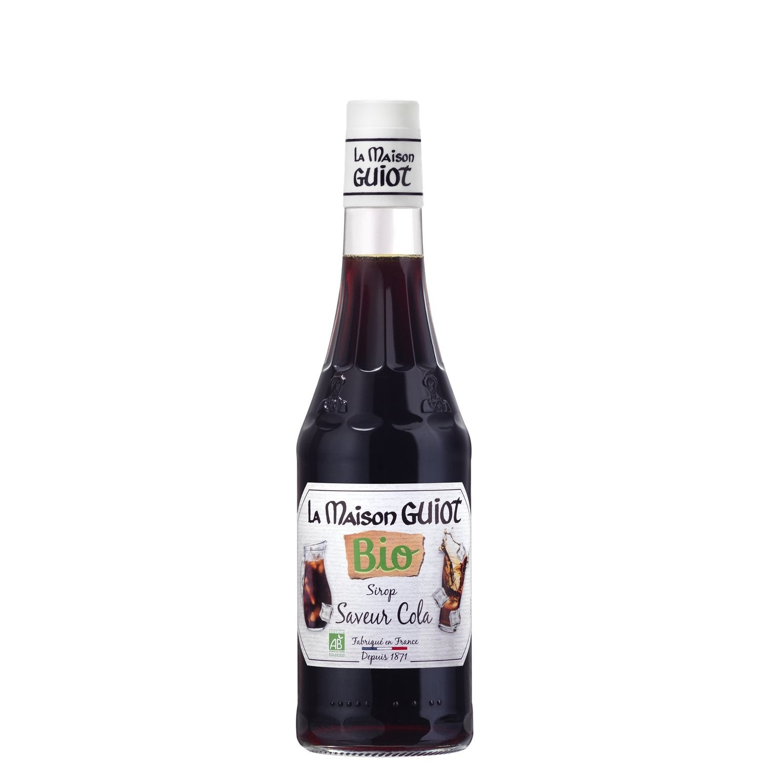 Sirop Cola Bio LA MAISON GUIOT la bouteille de 50cL