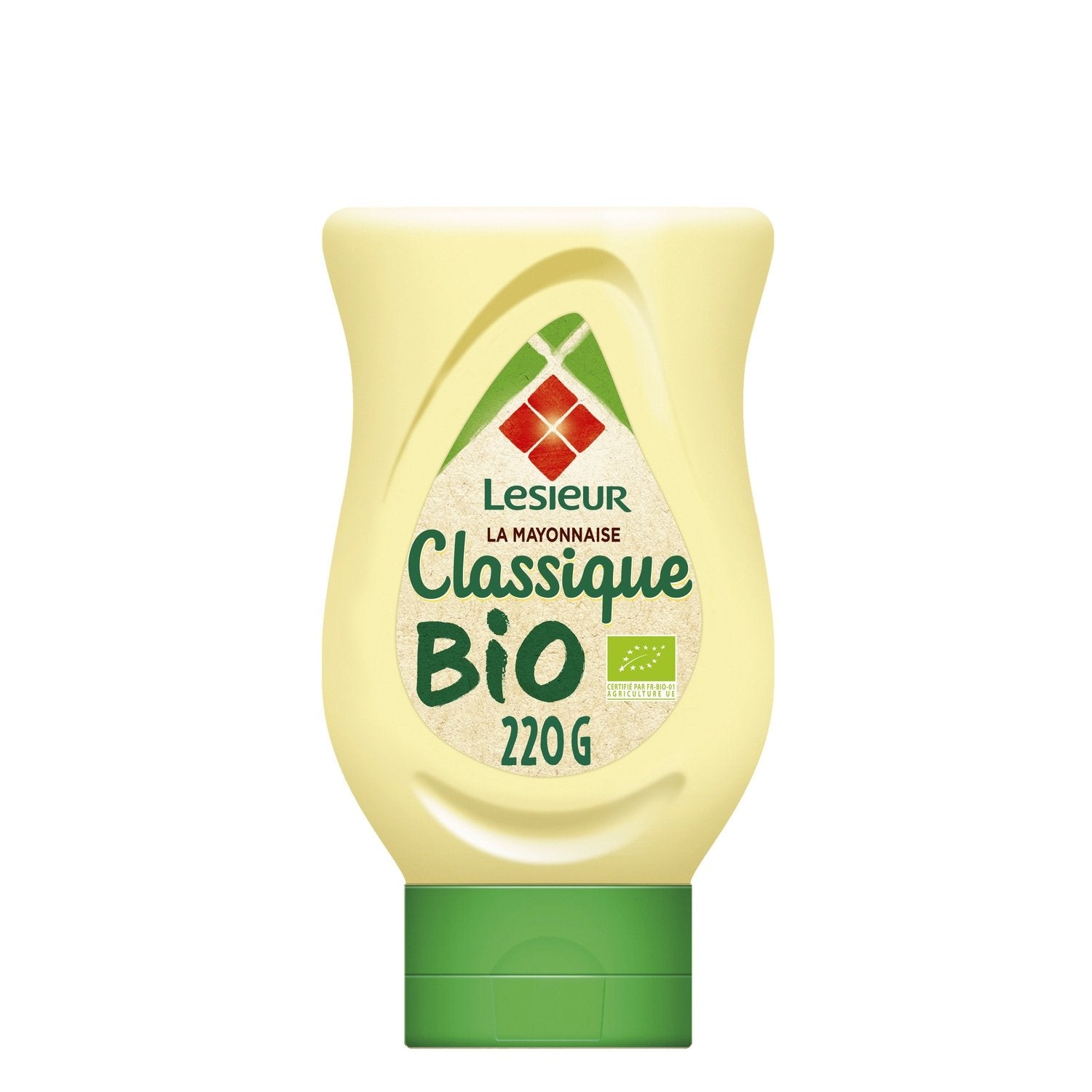 Mayonnaise Classique, Bio LESIEUR le flacon de 220g