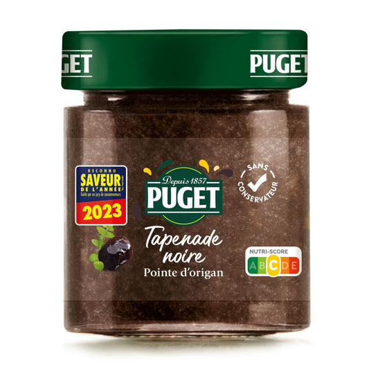 Black Tapenade with a Hint of Oregano PUGET