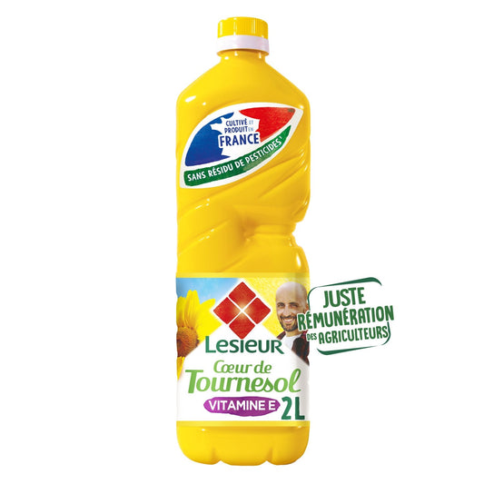 Huile de Tournesol Riche en Vitamine E CŒUR DE TOURNESOL