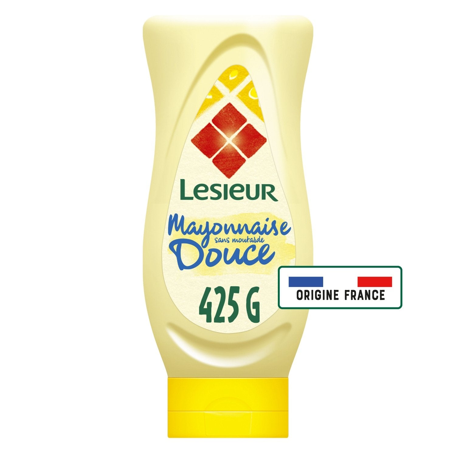 Mayonnaise Douce, Sans Moutarde LESIEUR le flacon de 425g