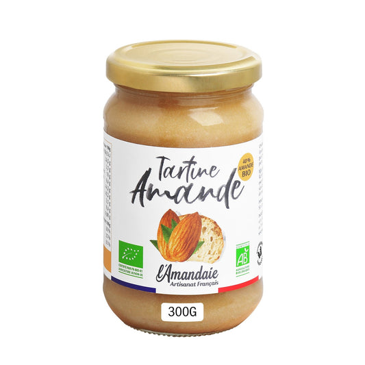 Pâte à Tartiner Tartine d'Amande BIO L'AMANDAIE le pot de 300g