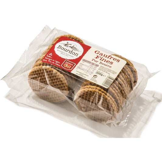 Pure Butter Thin Waffles BISCUITERIE BOURDON