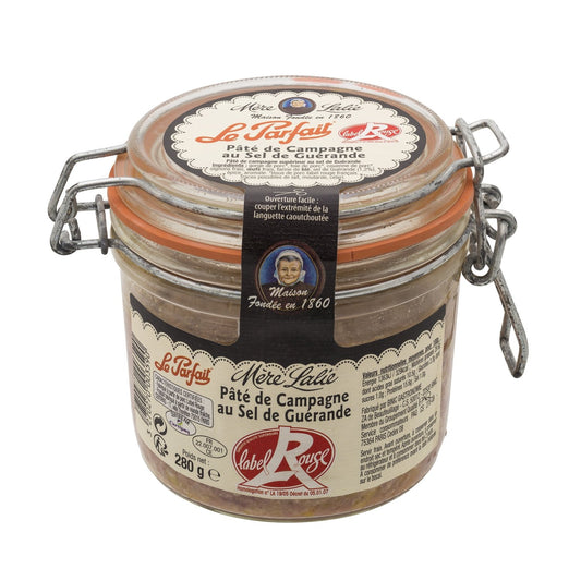 Terrine de Campagne au Sel de Guérande Label Rouge MERE LALIE le bocal de 280g