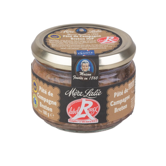 Pâté de Campagne Breton Label Rouge MERE LALIE le pot de 200 g