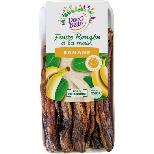 Bananes Séchées DACO BELLO la barquette de 250g