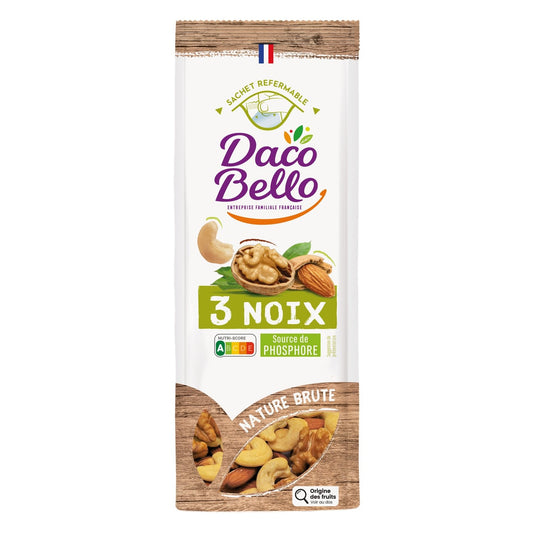 Mélange de 3 Noix DACO BELLO le sachet de 150g