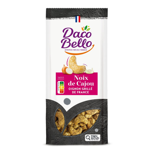 Noix de Cajou Oignons Grillés DACO BELLO le sachet de 110g