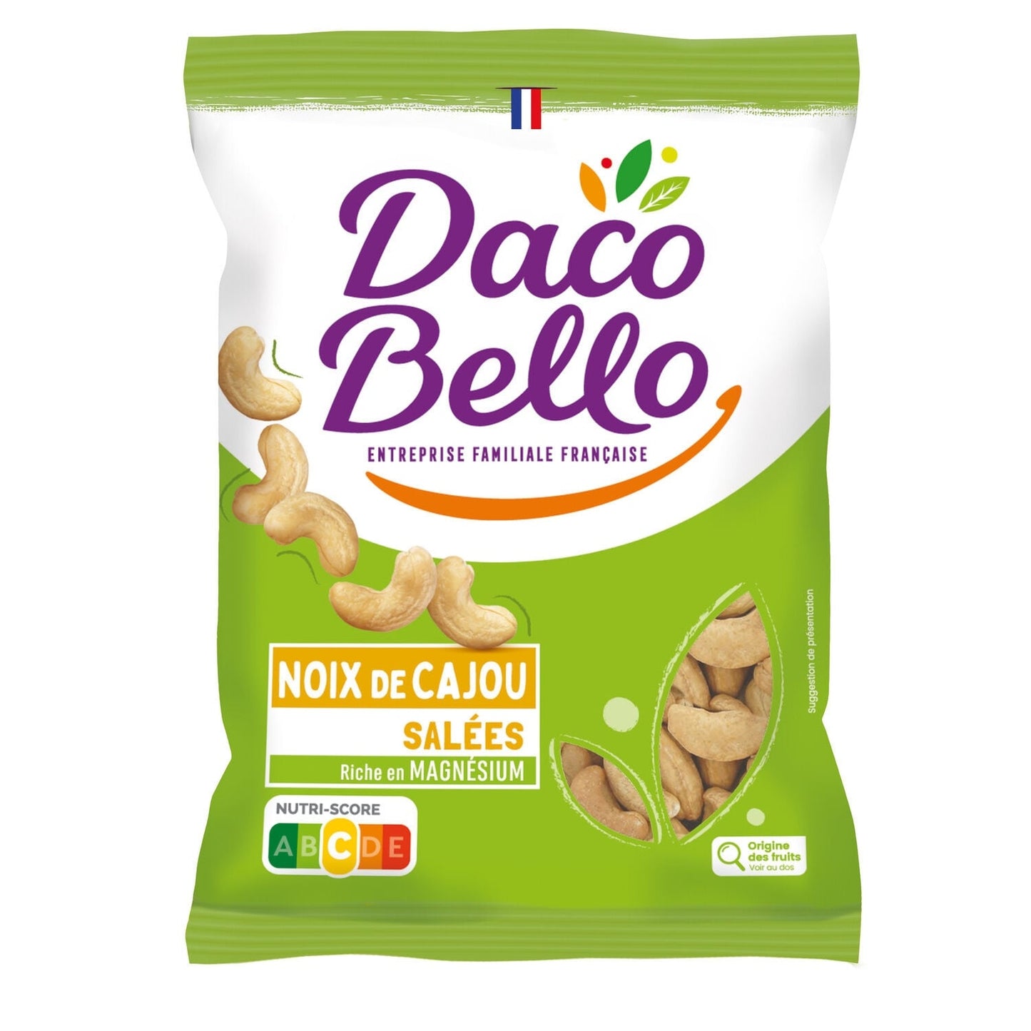 Noix de cajou grillées salées DACO BELLO 