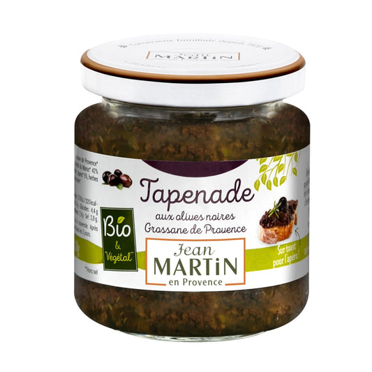 JEAN MARTIN Organic Black Tapenade