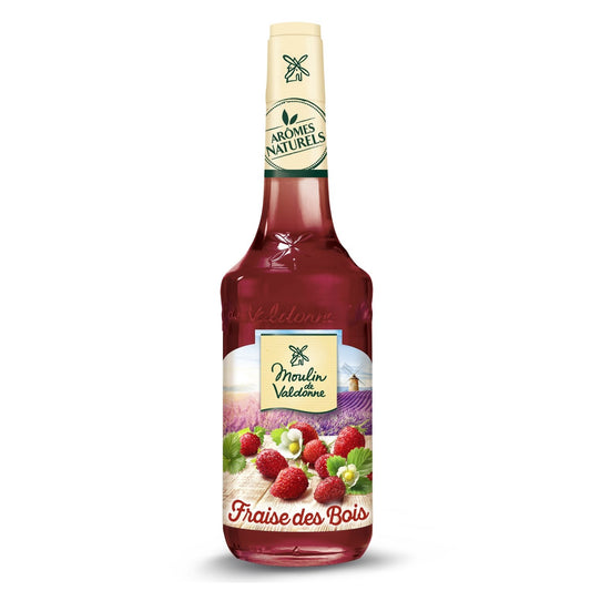 Sirop Fraise des Bois MOULIN DE VALDONNE