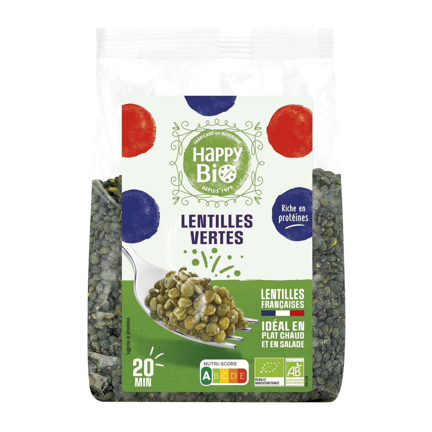 Lentille Verte Bio HAPPY BIO