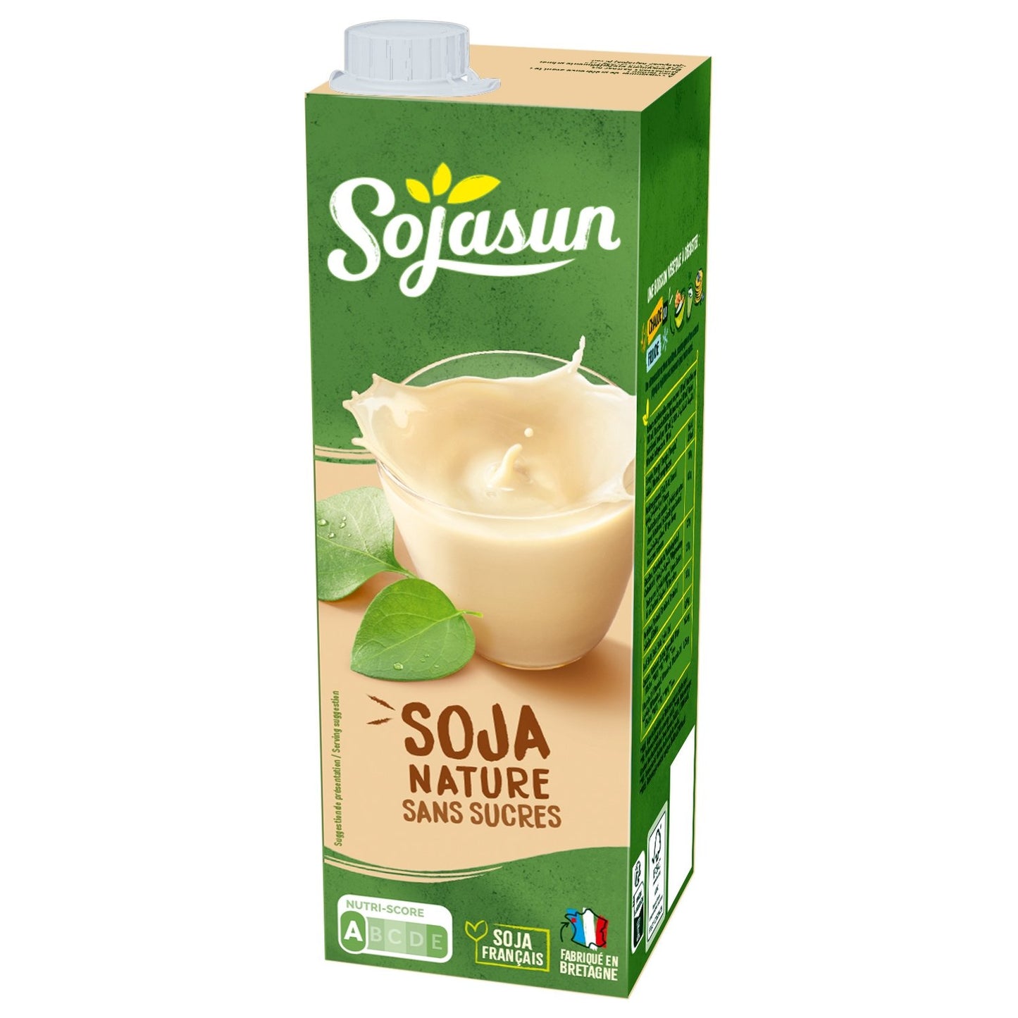 Boisson Végétale Soja Nature Sans Sucres SOJASUN