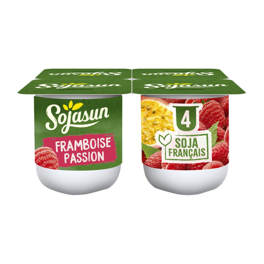 Dessert Végétal Soja Framboise Passion SOJASUN
