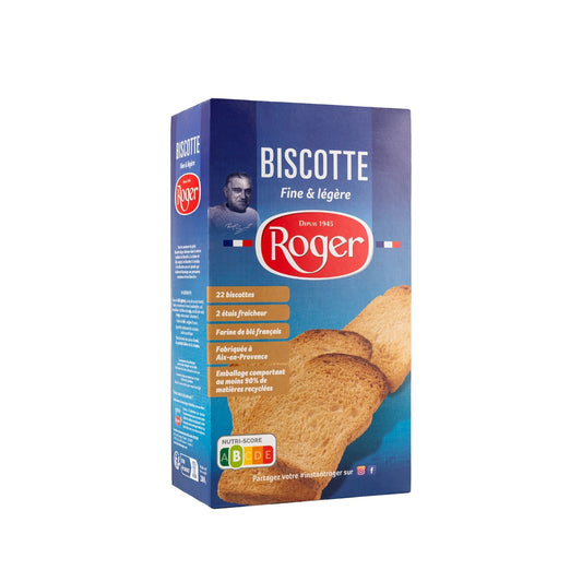 Biscottes Fine et Légère ROGER la boite de 280 g