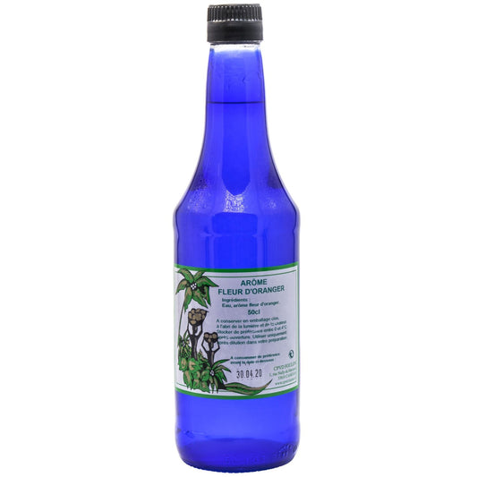 Préparation Culinaire Arôme Fleur d'Oranger LECHAMPION la bouteille de 50 cl