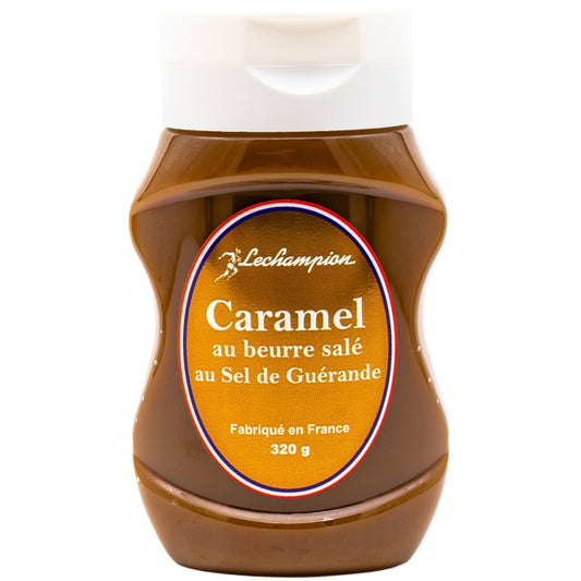 Pâte à Tartiner Caramel au Beurre Salé LECHAMPION le flacon de 320g