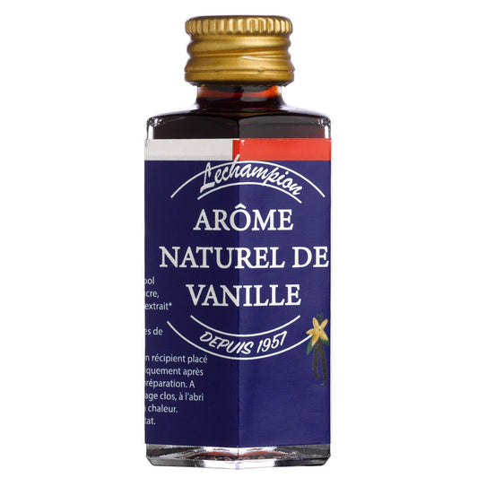 Préparation Culinaire Arôme Naturel Vanille LECHAMPION le flacon de 30 ml