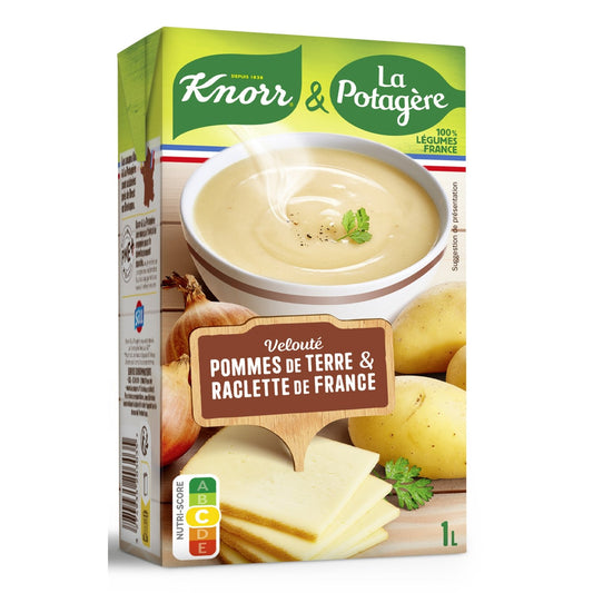 Soupe Velouté Pommes de Terre LA POTAGERE la brique de 1L
