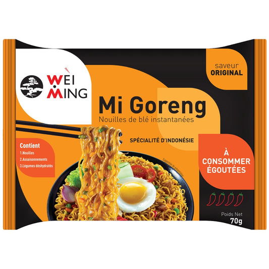 Plat Cuisiné Nouille MI GOENG WEI MING le paquet de 70g