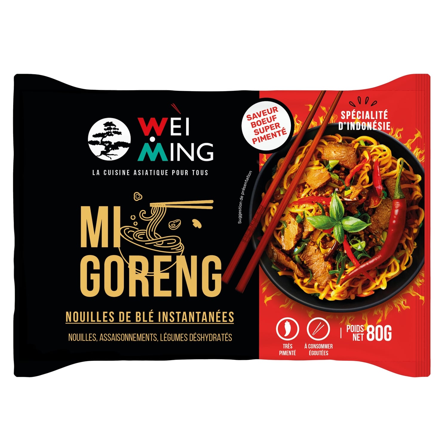 Nouilles de Blé Instantanées WEI MING 