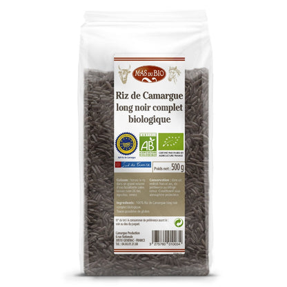 Riz Long Noir de Camargue Bio MAS DU BIO